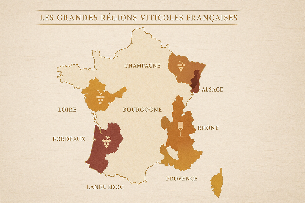 Voyage au Cœur des Vignobles Français : Un Guide des Régions et Leurs Spécificités