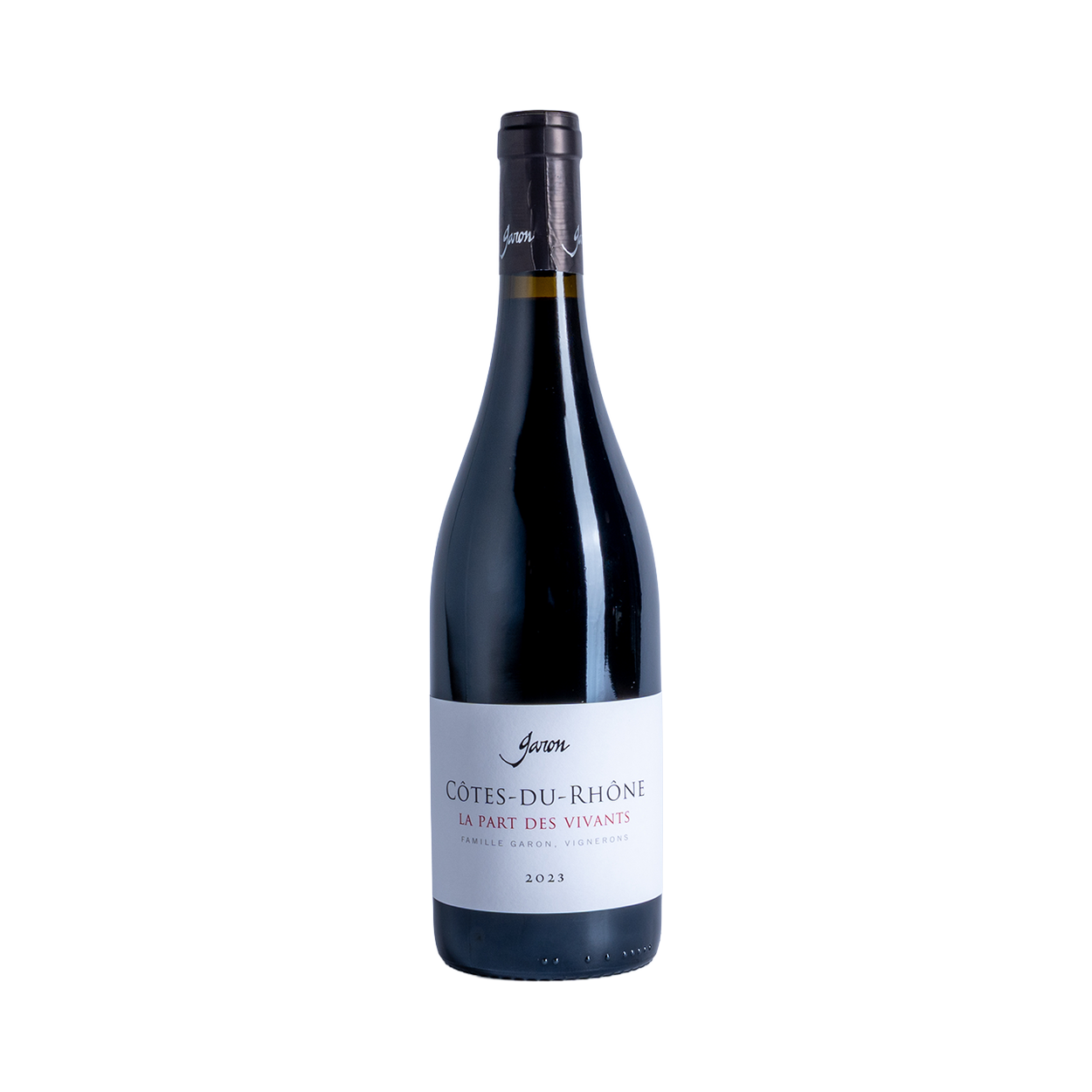 Côtes du Rhône - La part des Vivants - 75cL - 2023 - Maison Garon