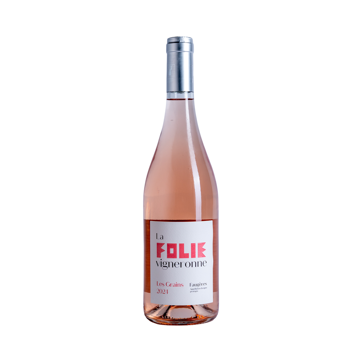 Domaine La folie Vigneronne Faugeres Les Grains Rosé - 75cL - Domaine La folie Vigneronne